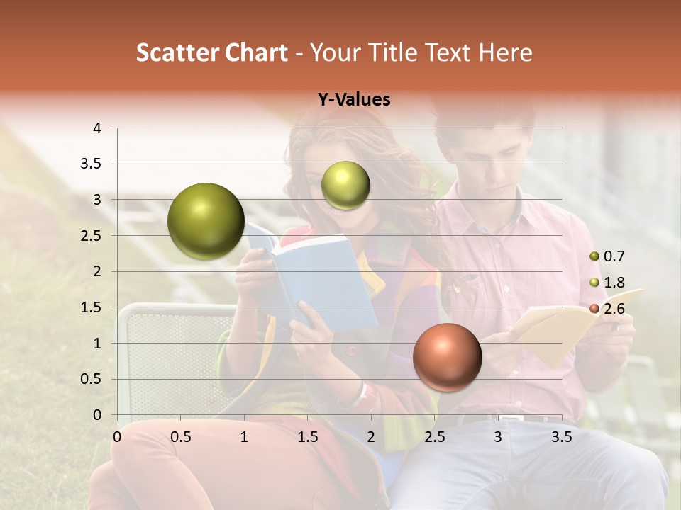 Education Beauty Mates PowerPoint Template
