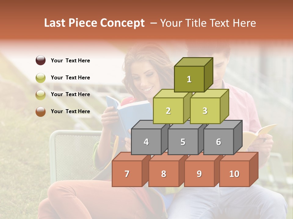 Education Beauty Mates PowerPoint Template