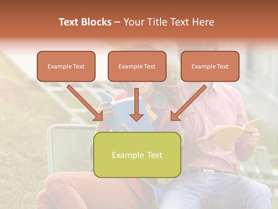 Education Beauty Mates PowerPoint Template