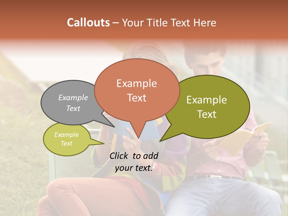 Education Beauty Mates PowerPoint Template