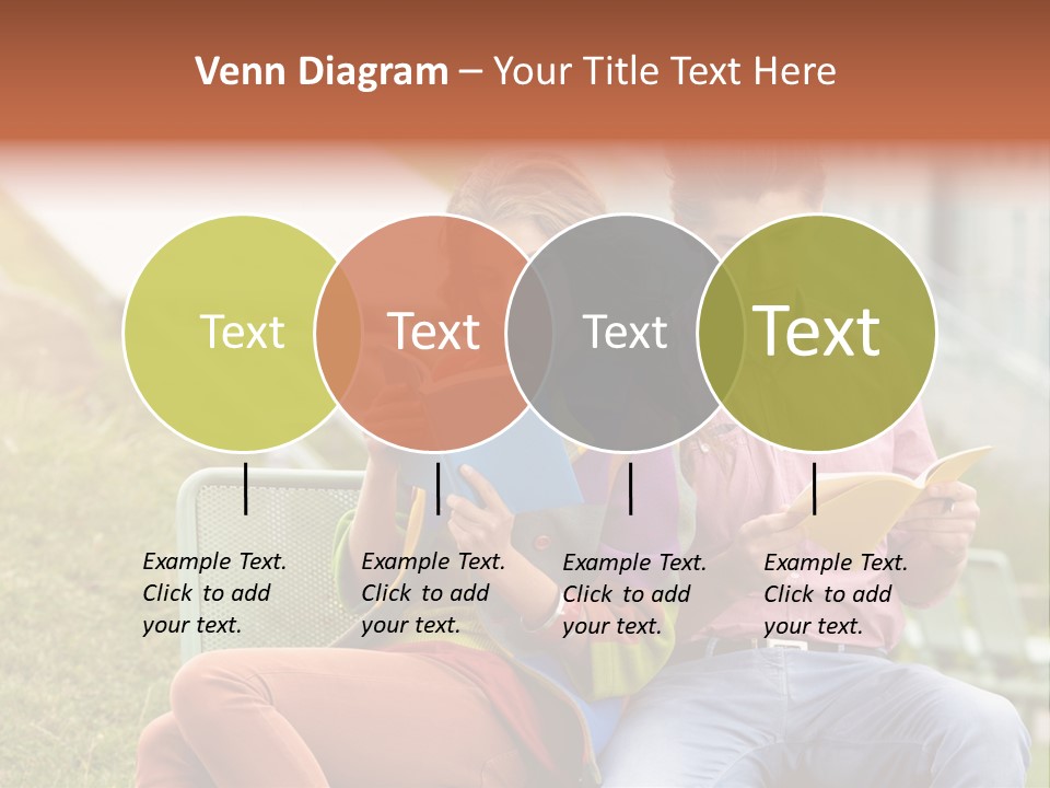 Education Beauty Mates PowerPoint Template