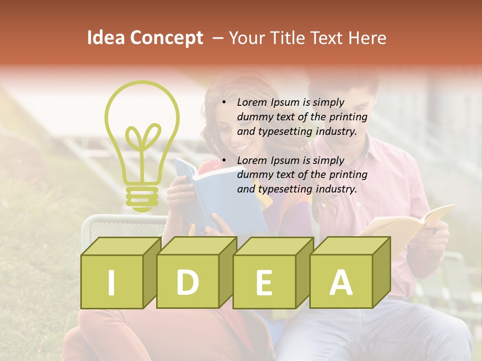 Education Beauty Mates PowerPoint Template