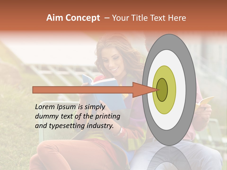 Education Beauty Mates PowerPoint Template