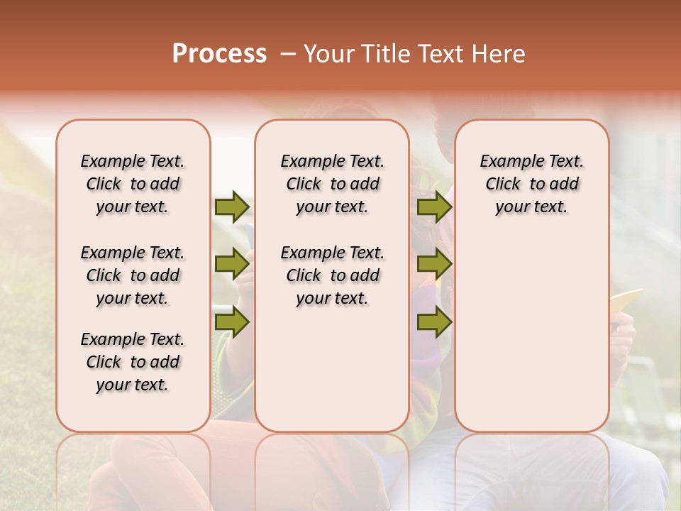Education Beauty Mates PowerPoint Template