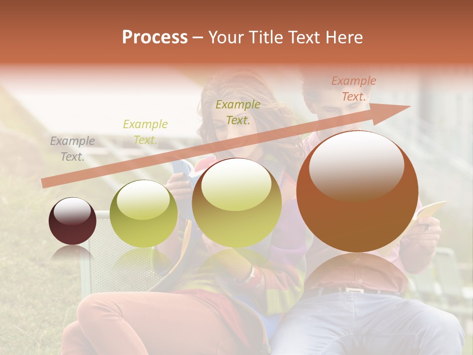 Education Beauty Mates PowerPoint Template