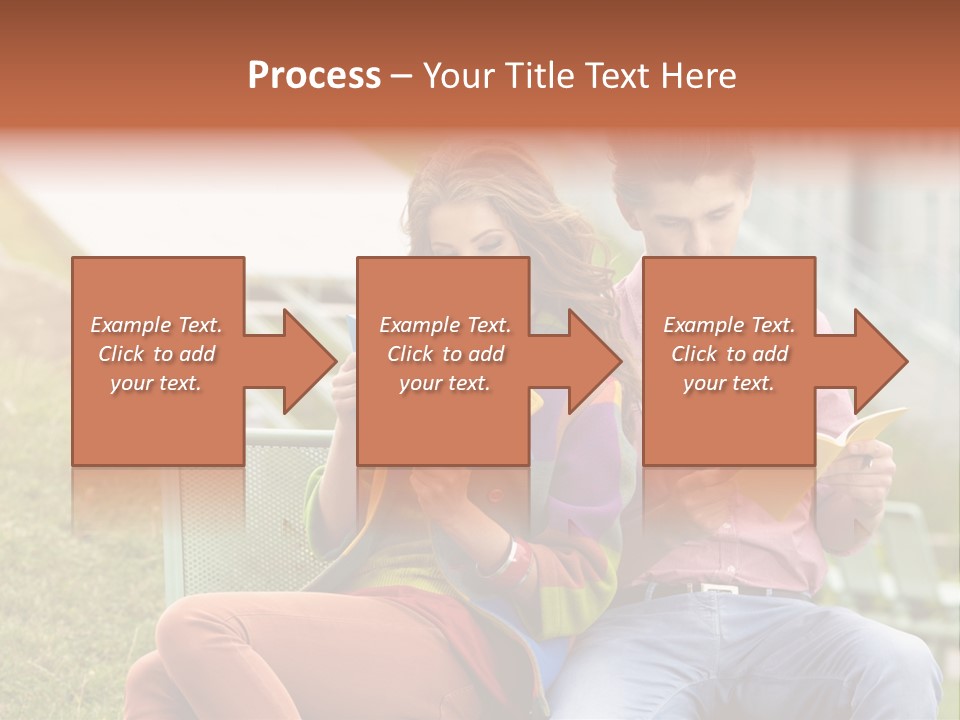 Education Beauty Mates PowerPoint Template