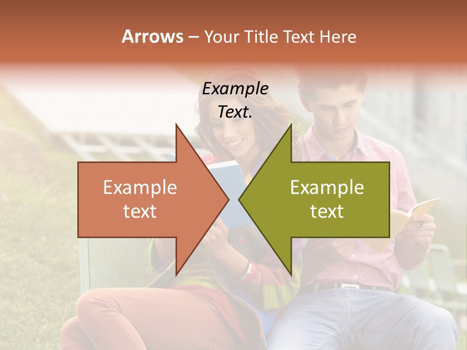 Education Beauty Mates PowerPoint Template