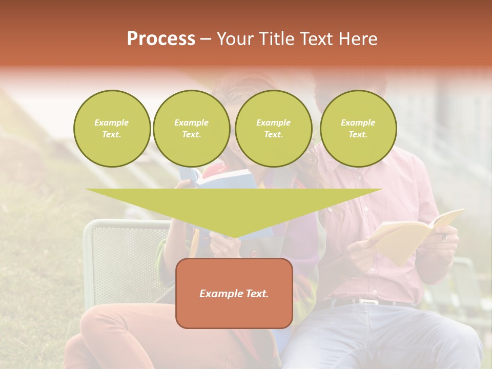 Education Beauty Mates PowerPoint Template