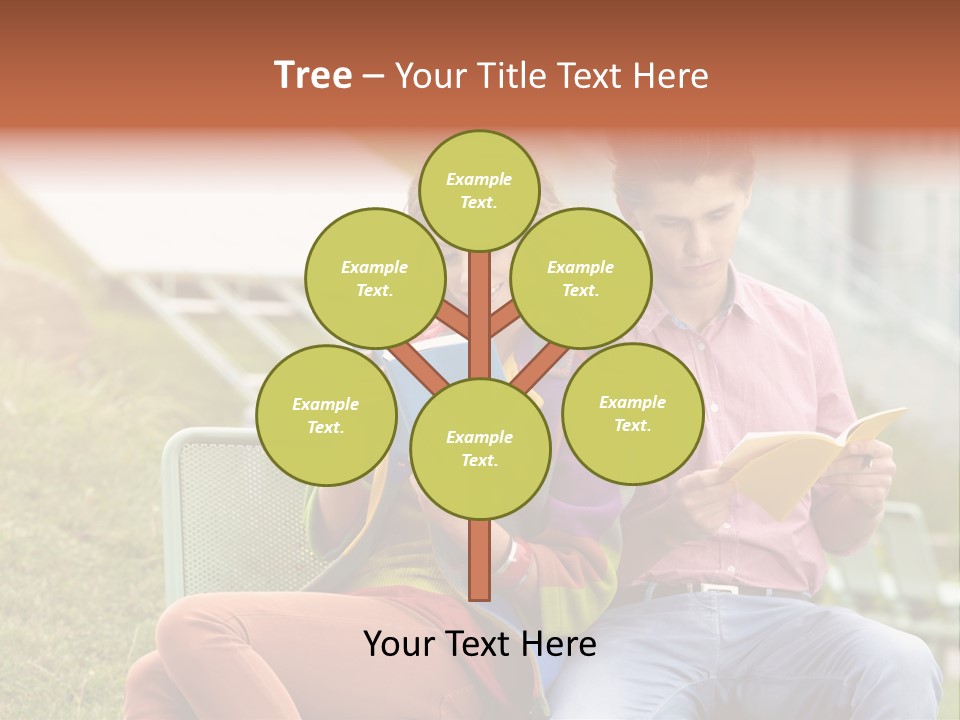 Education Beauty Mates PowerPoint Template