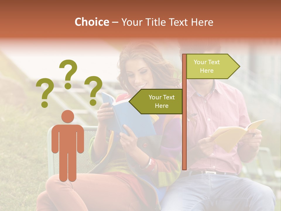 Education Beauty Mates PowerPoint Template