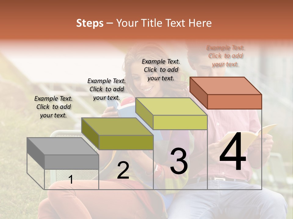 Education Beauty Mates PowerPoint Template