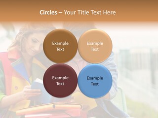 Twenties Woman Youngsters PowerPoint Template