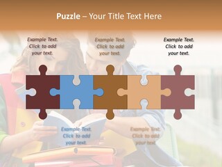 Twenties Woman Youngsters PowerPoint Template
