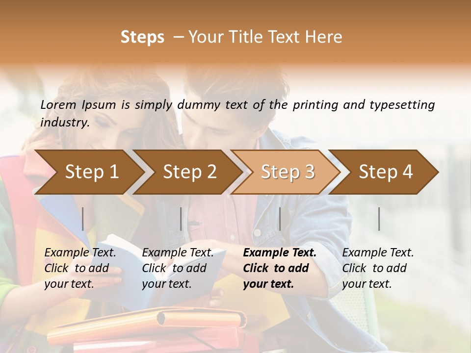 Twenties Woman Youngsters PowerPoint Template
