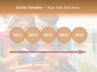 Twenties Woman Youngsters PowerPoint Template