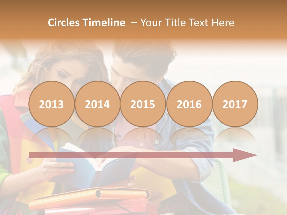 Twenties Woman Youngsters PowerPoint Template