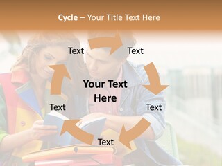 Twenties Woman Youngsters PowerPoint Template