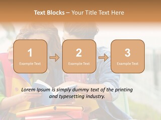 Twenties Woman Youngsters PowerPoint Template
