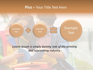 Twenties Woman Youngsters PowerPoint Template