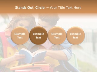 Twenties Woman Youngsters PowerPoint Template