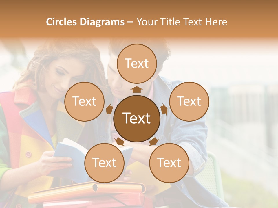 Twenties Woman Youngsters PowerPoint Template