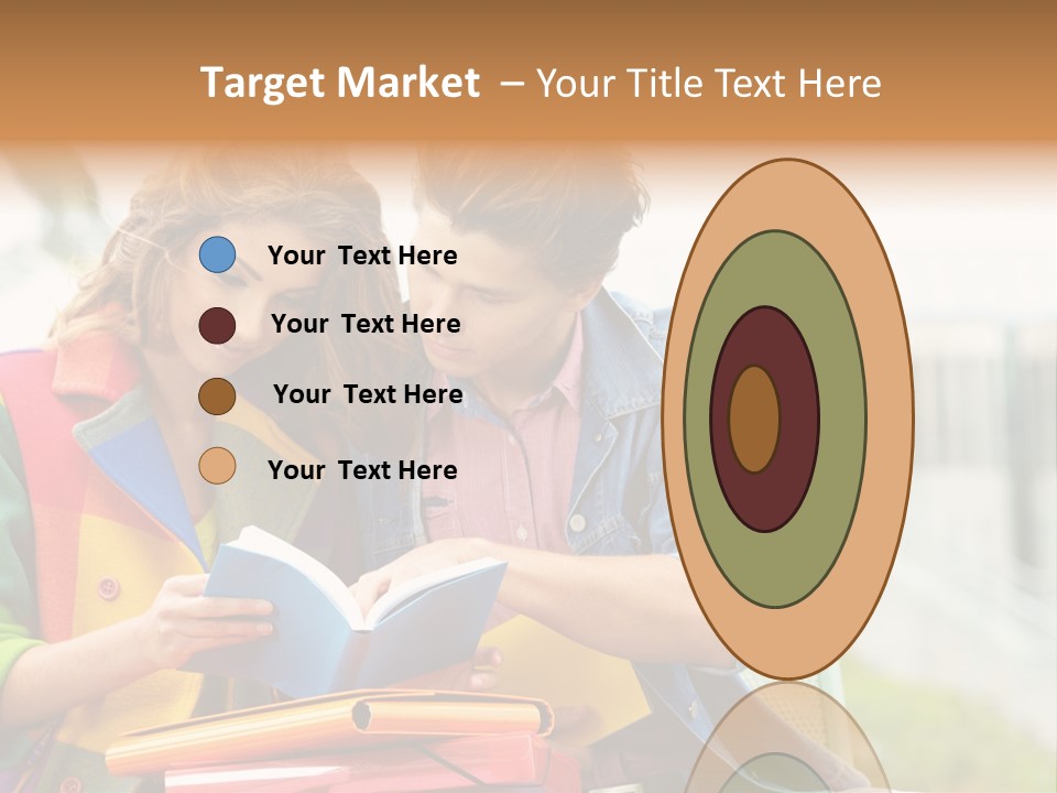 Twenties Woman Youngsters PowerPoint Template