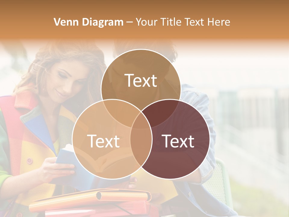 Twenties Woman Youngsters PowerPoint Template
