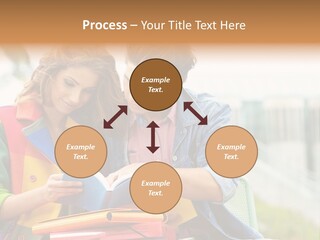 Twenties Woman Youngsters PowerPoint Template