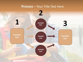 Twenties Woman Youngsters PowerPoint Template