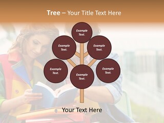 Twenties Woman Youngsters PowerPoint Template