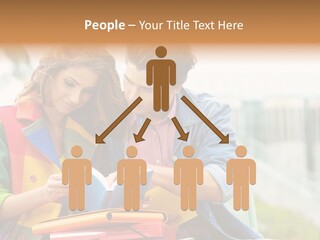 Twenties Woman Youngsters PowerPoint Template