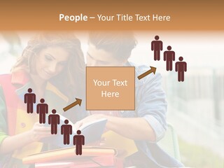 Twenties Woman Youngsters PowerPoint Template