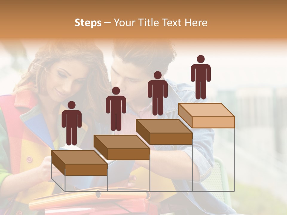 Twenties Woman Youngsters PowerPoint Template