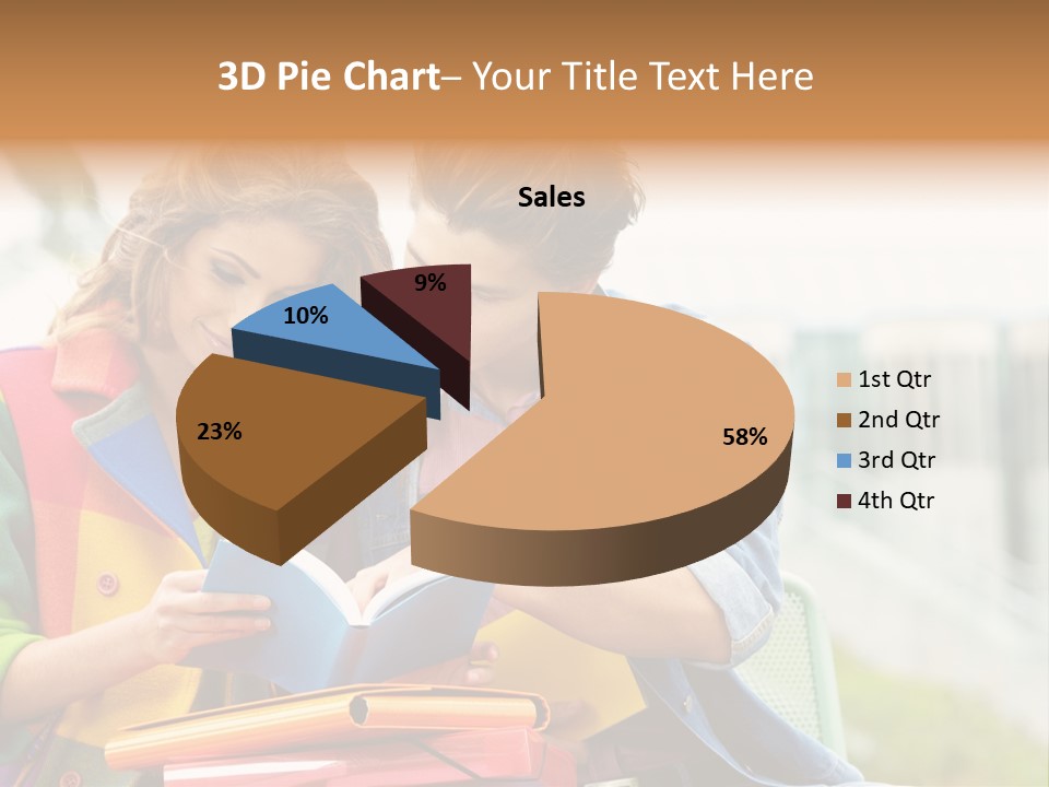 Twenties Woman Youngsters PowerPoint Template