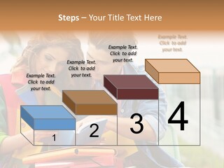 Twenties Woman Youngsters PowerPoint Template