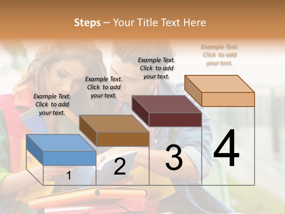 Twenties Woman Youngsters PowerPoint Template