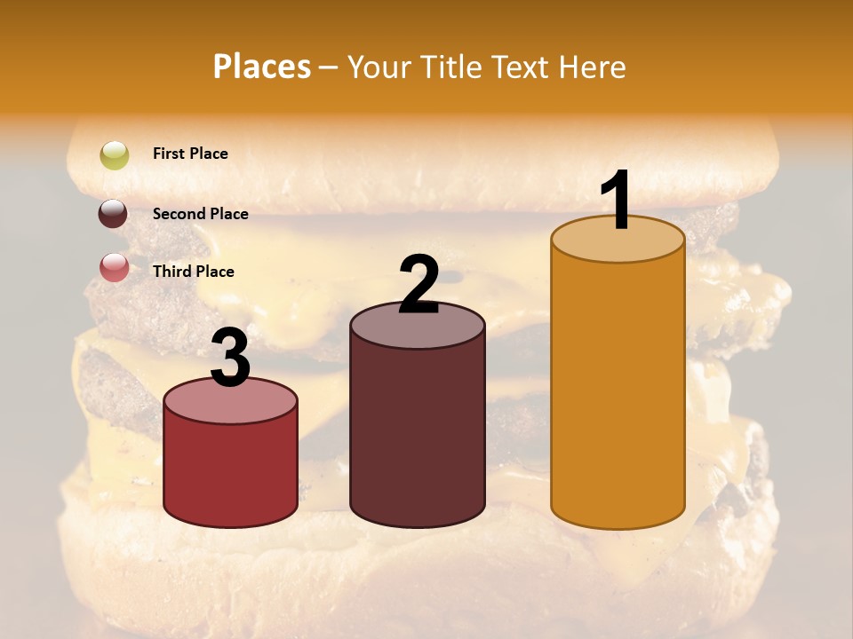 Yellow Gold Fast PowerPoint Template