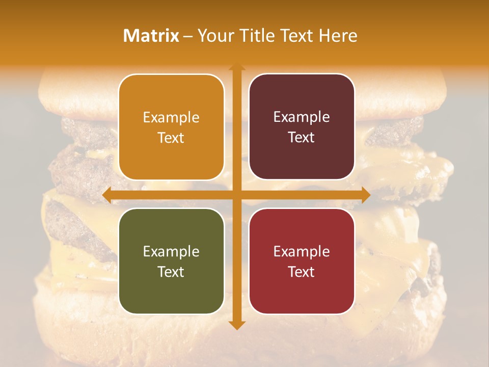 Yellow Gold Fast PowerPoint Template