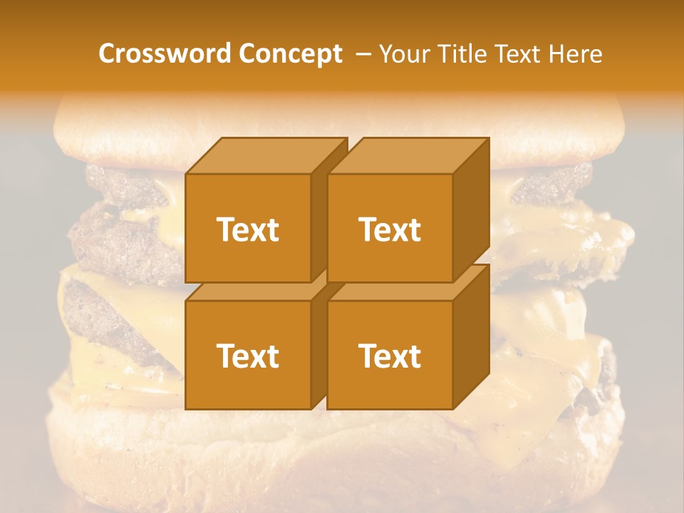 Yellow Gold Fast PowerPoint Template