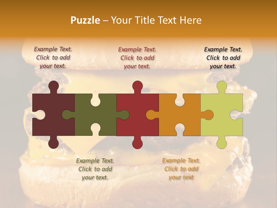 Yellow Gold Fast PowerPoint Template