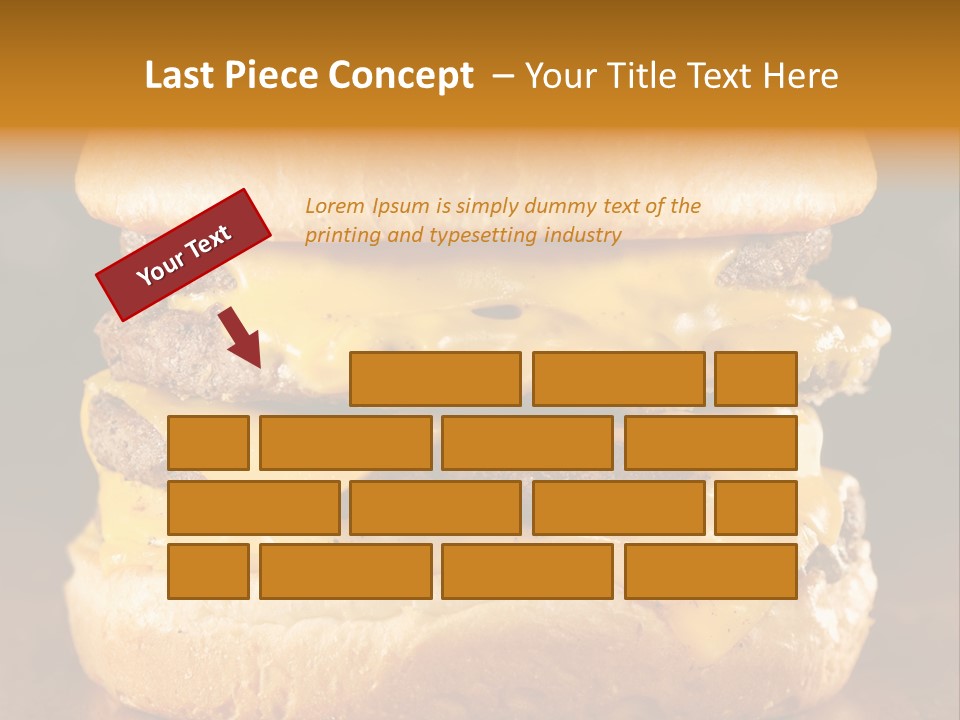 Yellow Gold Fast PowerPoint Template