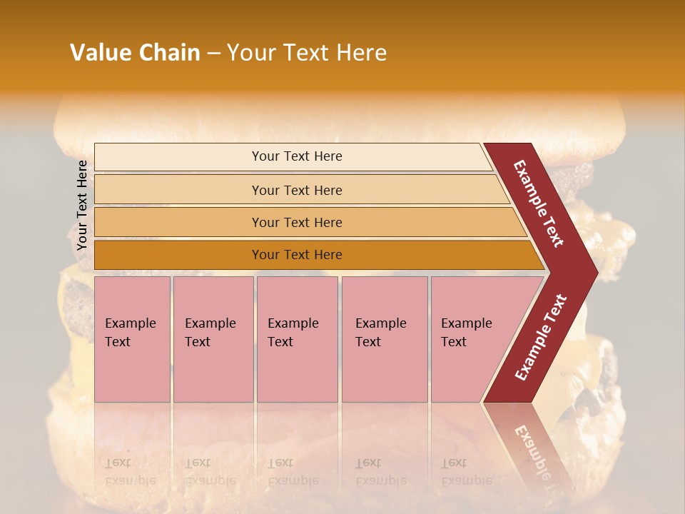 Yellow Gold Fast PowerPoint Template