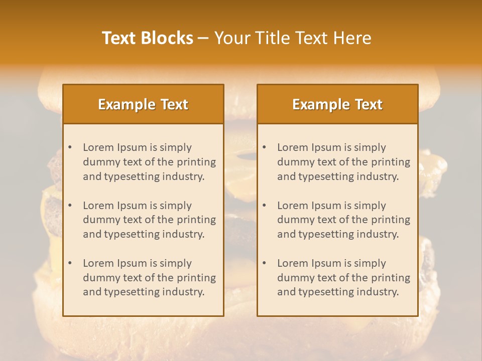 Yellow Gold Fast PowerPoint Template