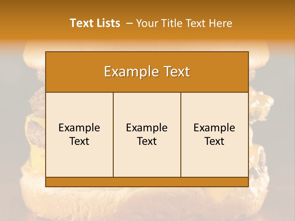 Yellow Gold Fast PowerPoint Template
