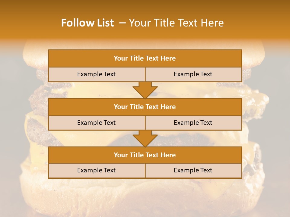 Yellow Gold Fast PowerPoint Template