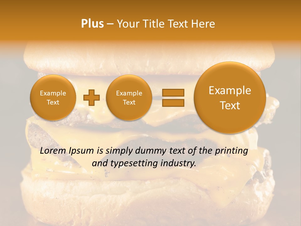 Yellow Gold Fast PowerPoint Template