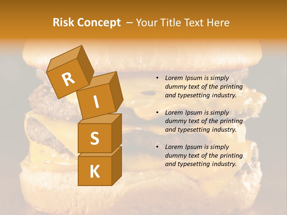 Yellow Gold Fast PowerPoint Template