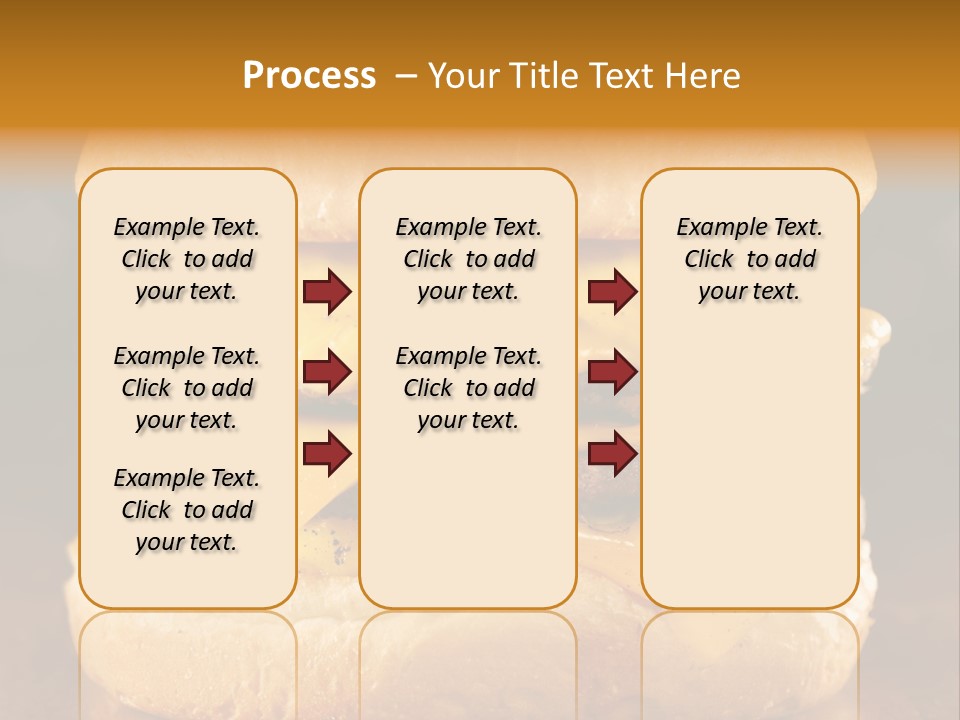 Yellow Gold Fast PowerPoint Template