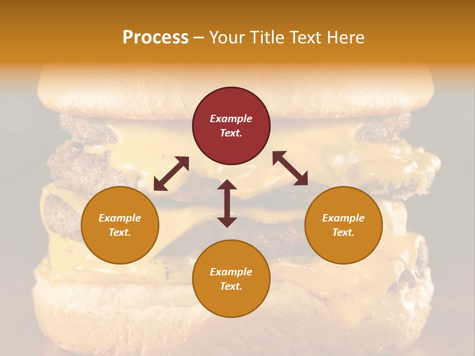 Yellow Gold Fast PowerPoint Template