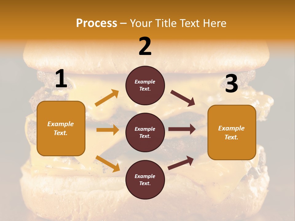 Yellow Gold Fast PowerPoint Template